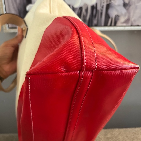 Kate Spade Red and Tan Classic Tote - Picture 4 of 8